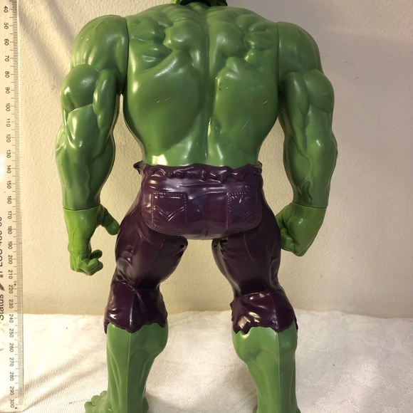 Hasbro Marvel 2013 Hulk Figure toy 11” movable arms & legs - Picture 5 of 6